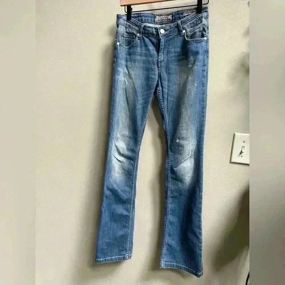 Authentic Silvian Heach Denim Kadin Jeans - US Size 12 (44) - Picture 1 of 13